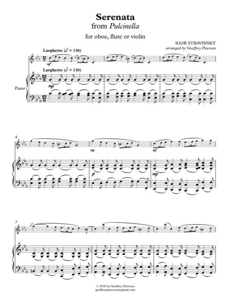 Serenata From Pulcinella Page 2