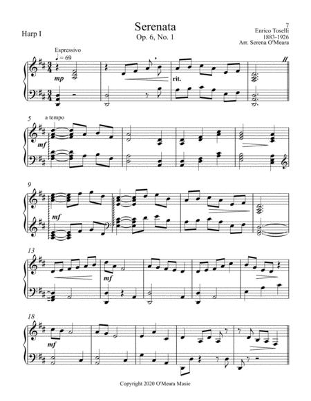 Serenata Op 6 No 1 Harp I Page 2