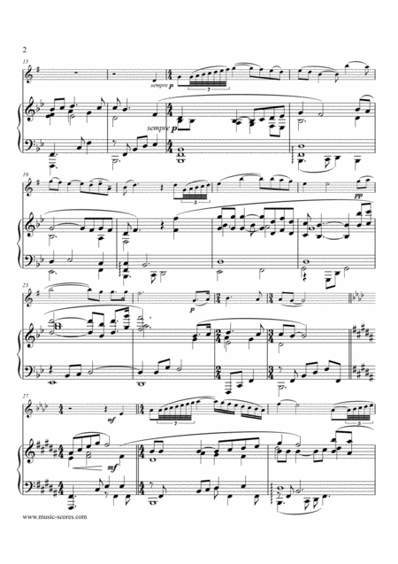 Shenandoah Alto Saxophone And Piano Page 2