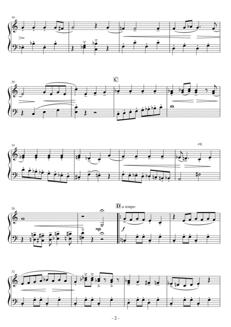 Short Ez Piano 196 If I Were A Rich Man From Fiddler On The Roof Page 2