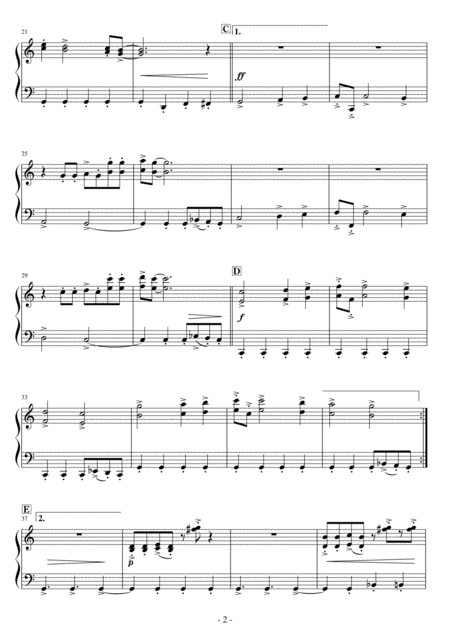 Short Ez Piano 224 For Christmas Dancin Hallelujah From The Messiah Page 2