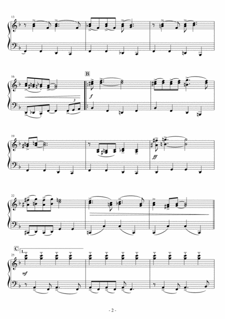 Short Ez Piano 314 Sentimental Journey Bud Green Page 2