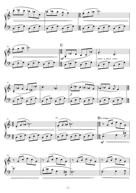 Short Ez Piano 354 Laras Theme From Doctor Zhivago Page 2