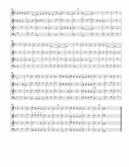 Si J Ay Perdu Mon Amy Arrangement For 4 Recorders Page 2