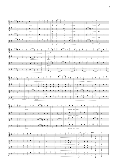 Sibelius Andante Festivo For String Quartet Cs601 Page 2