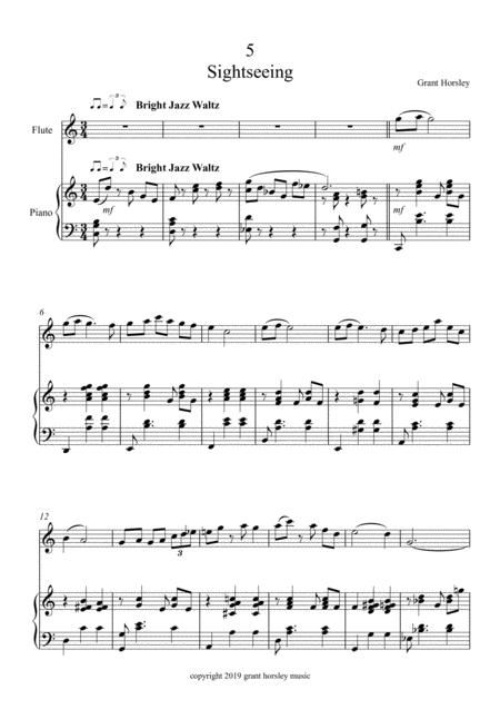 Sightseeing A Jazz Waltz For Flute And Piano Page 2