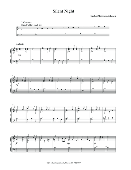 Silent Night 2 Octave Handbells Tone Chimes Or Hand Chimes Page 2