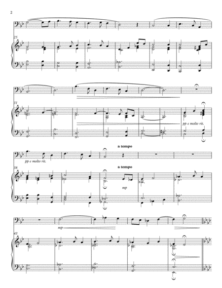 Silent Night A Contemporary Arrangement For Cello And Piano Page 2