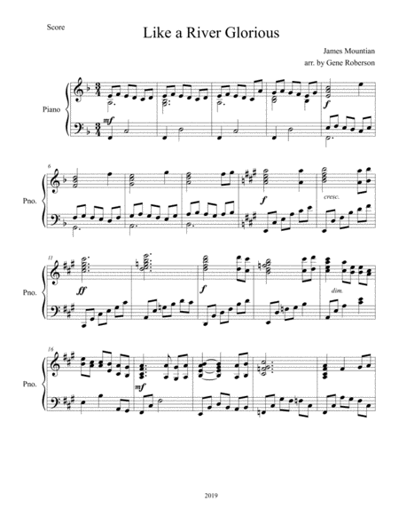 Silent Night Piano Four Hands Page 2