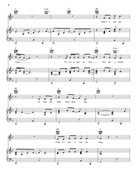 Simple Song Page 2