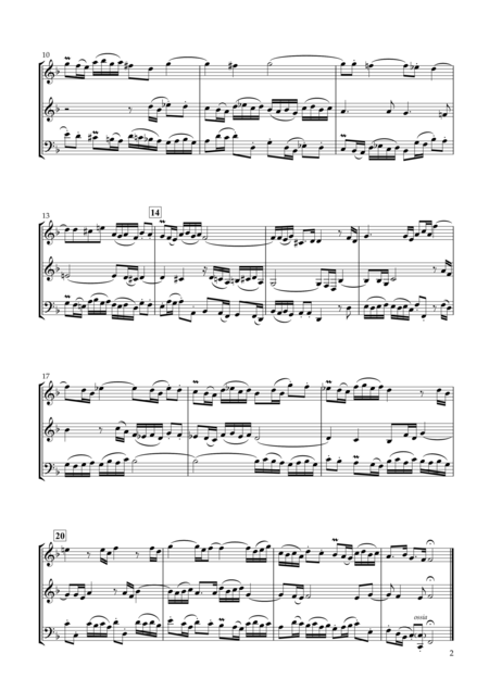 Sinfonia No 8 Bwv 794 For Clarinet Trio Page 2