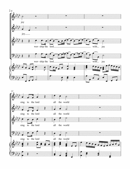 Sing To The Lord A New Song Page 2