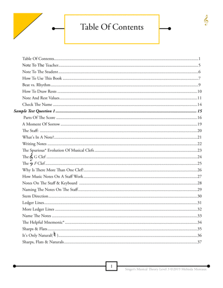 Singers Musical Theory Level 3 Page 2