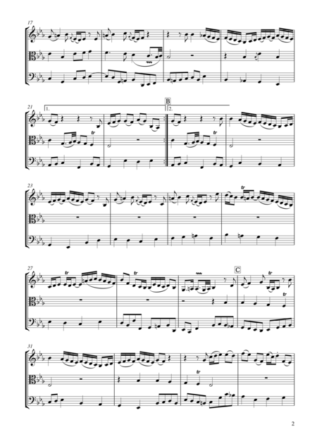 Six Schubler Chorales No 1 Bwv645 Wachet Auf Ruft Uns Die Stimme For String Trio Page 2