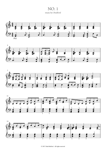 Six Short Songs For Piano Page 2