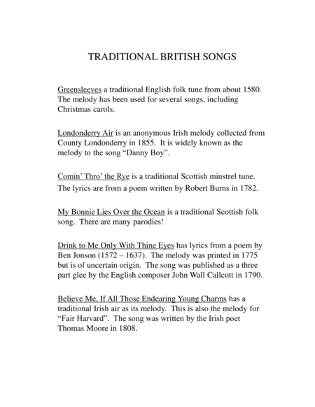 Six Traditional British Songs For Recorder Duet Page 2