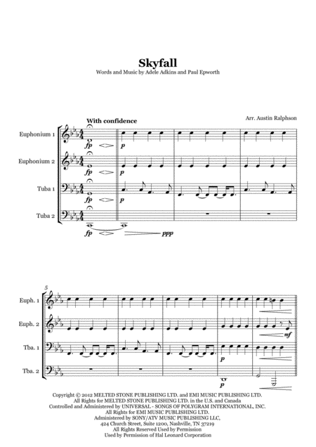 Skyfall Tuba Quartet Eett Page 2