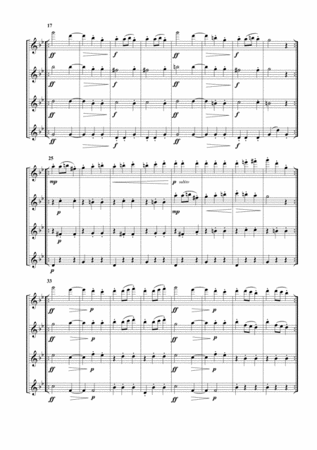 Slavonic Dances No 8 Op 46 For Flute Quartet Page 2