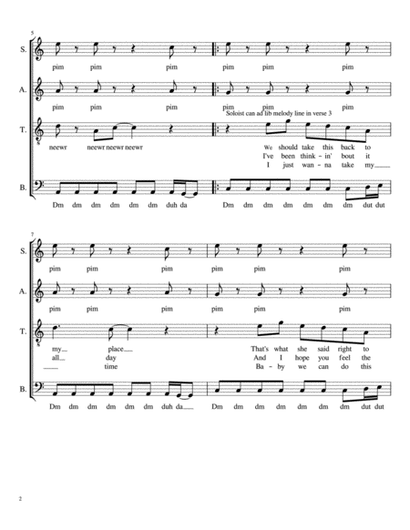 Slow Hands Niall Horan Satb Page 2