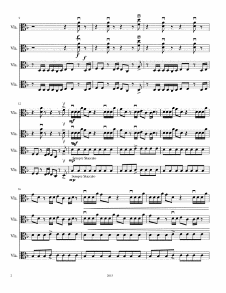 Smooth Criminal For Viola Quartet Or Viola Ensemble Page 2