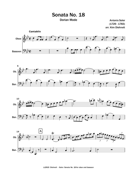 Soler Sonata No 18 Page 2