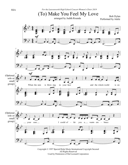 Something About The Way You Look Tonight String Quartet Page 2