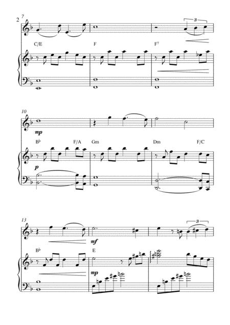 Somewhere In Time Oboe Solo And Piano Accompaniment Page 2