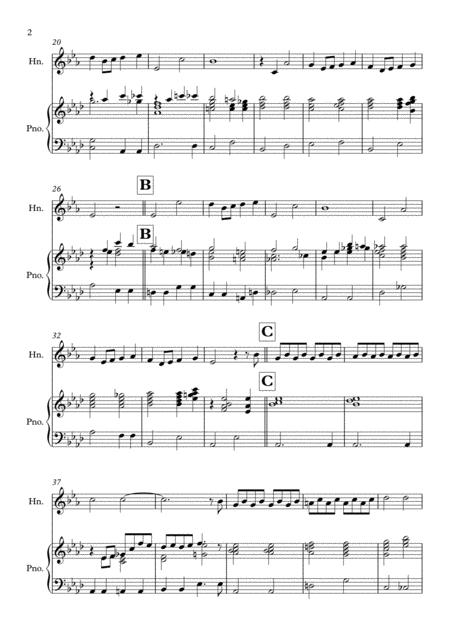 Somewhere Over The Rainbow Solo For Horn In F Piano In Ab Major Page 2