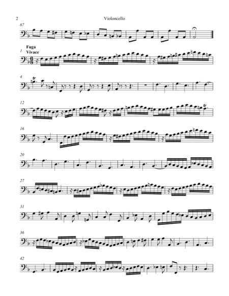 Sonata 4 Op 2 For String Quartet Page 2