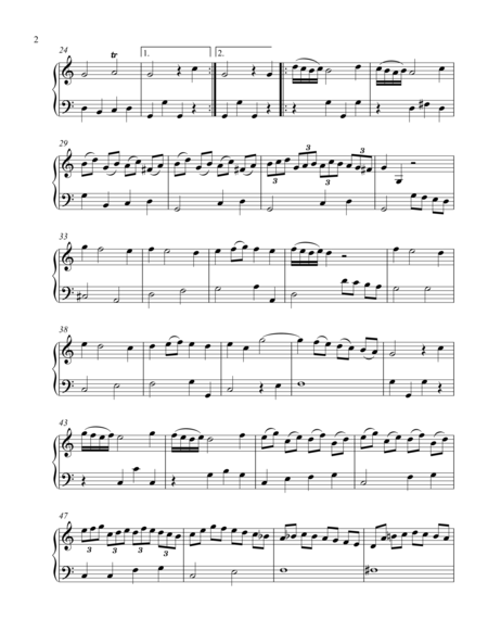 Sonata For Piano 1 Wk141 Page 2