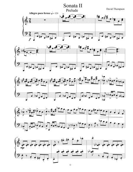 Sonata Ii For Piano Page 2