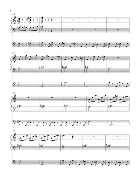 Sonata In C For Organ Scherzo Page 2