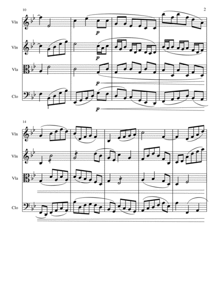 Sonata In F First And Last Movements For Cor Anglais And Guitar Page 2