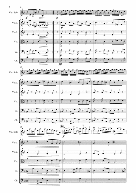 Sonata In F Major Hwv 370 Op 1 Nr 12 2nd Movement Allegro For Easy String Orchestra Page 2