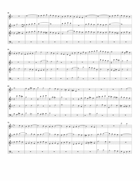 Sonata K 417 Fugue Arrangement For 4 Recorders Page 2
