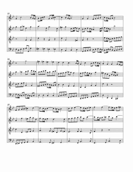 Sonata K 58 Fugue Arrangement For 4 Recorders Page 2