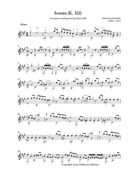 Sonata L 483 For Solo Guitar Page 2