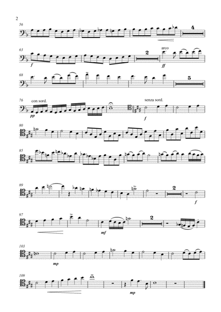 Sonata No 4 For Cello And Piano Opus 175 Cello Part Page 2