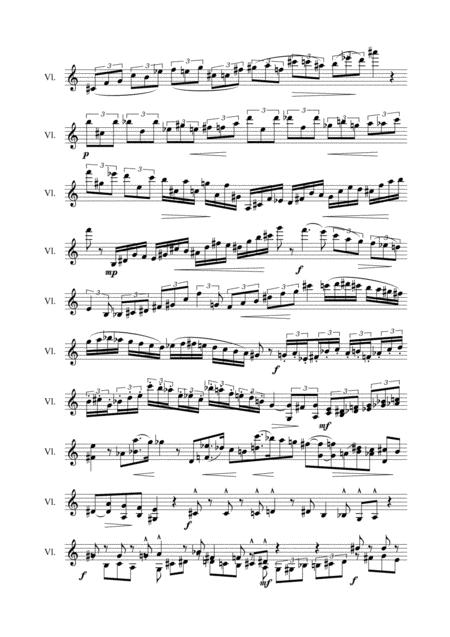 Sonata Nr 2 For Violin Solo Op 76 Page 2