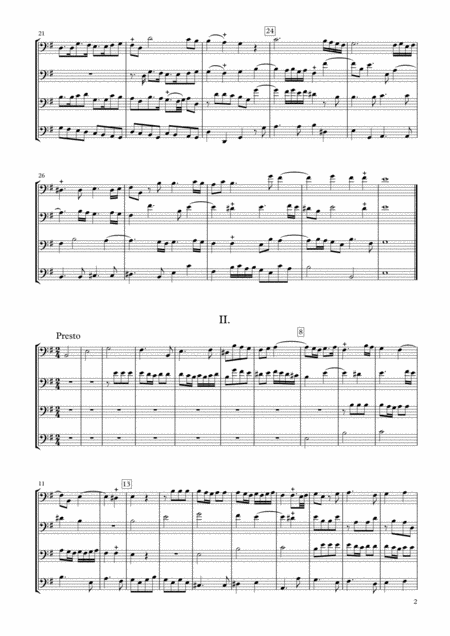 Sonata Op 34 3 For Four Violoncellos Page 2