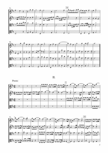 Sonata Op 34 4 For Two Violins Two Violas Page 2