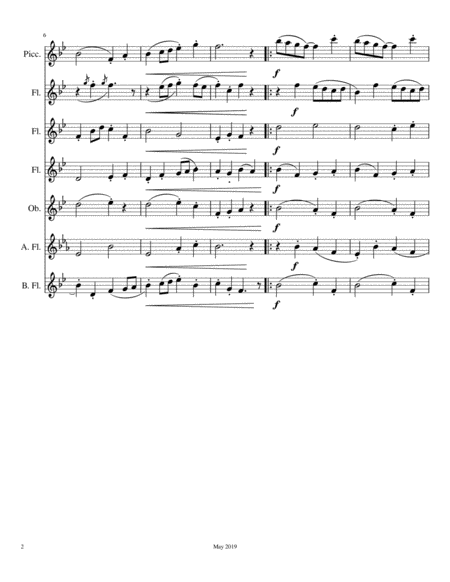 Sonatina For Flute Ensemble Page 2