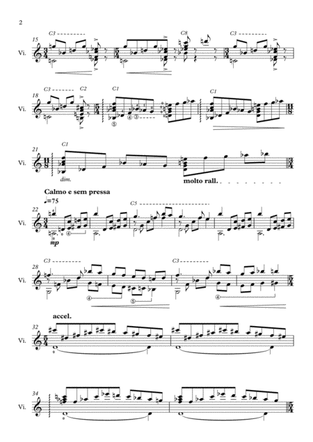 Sonatina For Guitar Danilo Lamas Page 2