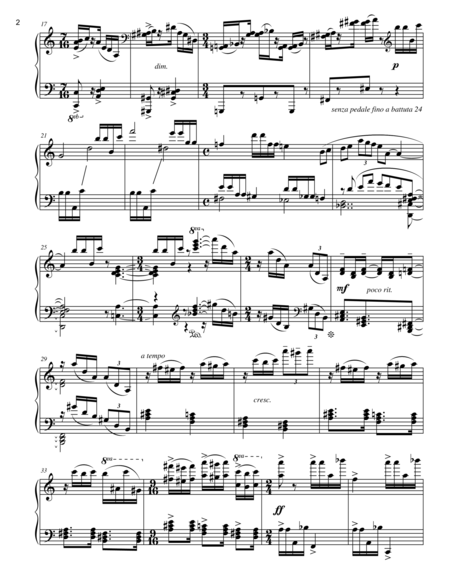 Sonatina For Piano 2009 Page 2