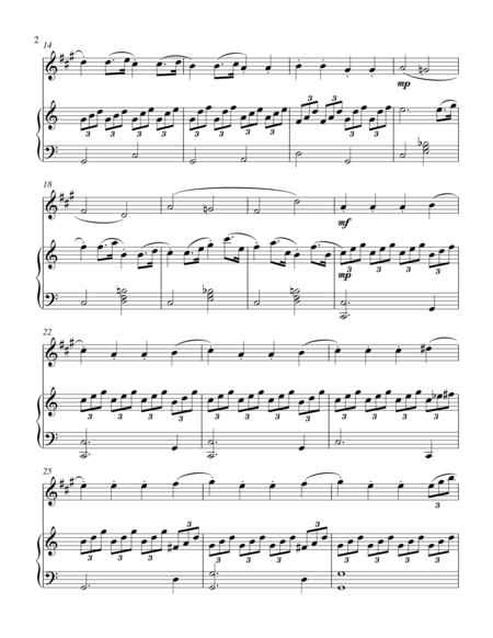 Sonatina Haydn Treble Eb Instrument Solo Page 2