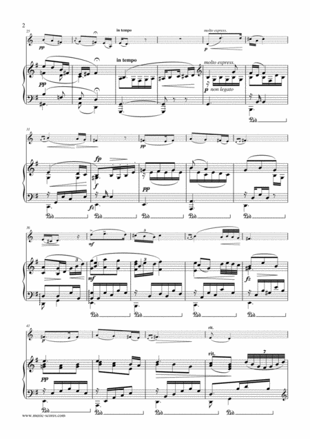 Song To The Moon French Horn And Piano Page 2