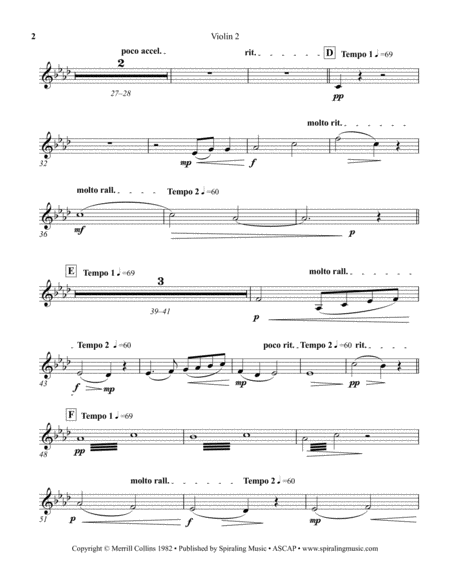 Soyez Gentille In Ab Violin 2 Page 2