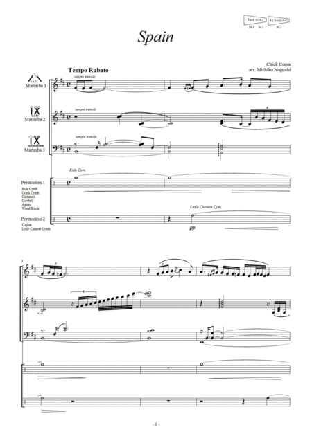 Spain Chick Corea Page 2