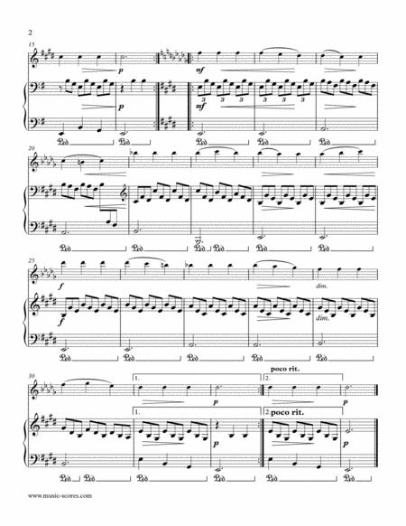 Spanish Romance Alto Saxophone And Piano Page 2