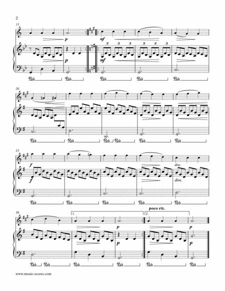 Spanish Romance Clarinet And Piano Page 2